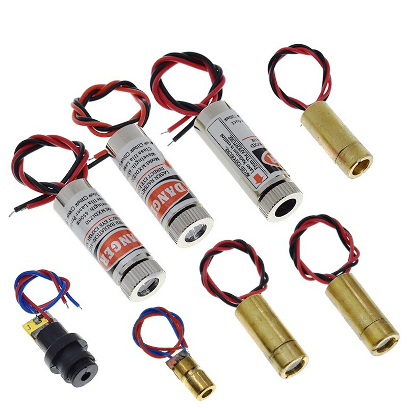 Laser Focus Lens - 650nm 5mW Red Point / Line