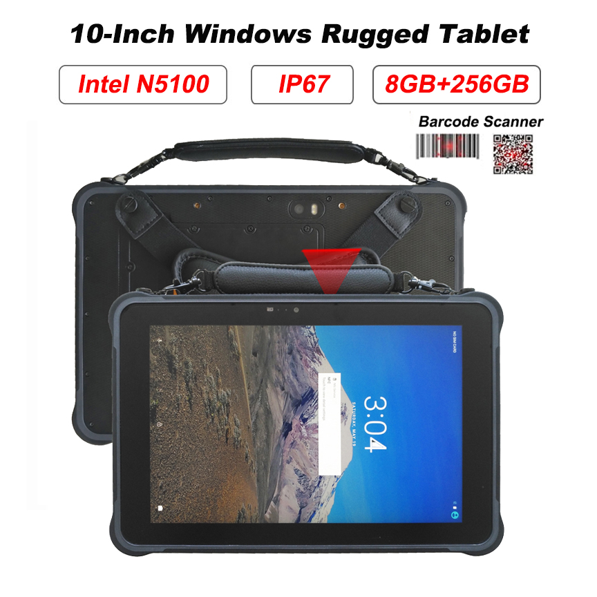 10-Inch Windows Rugged Tablet  - Industrial Laser Scanner recension och pris