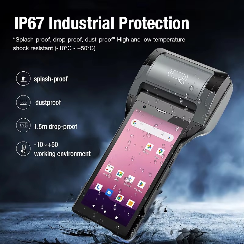 Industrial PDA Barcode Scanner - Industrial Laser Scanner recension och pris