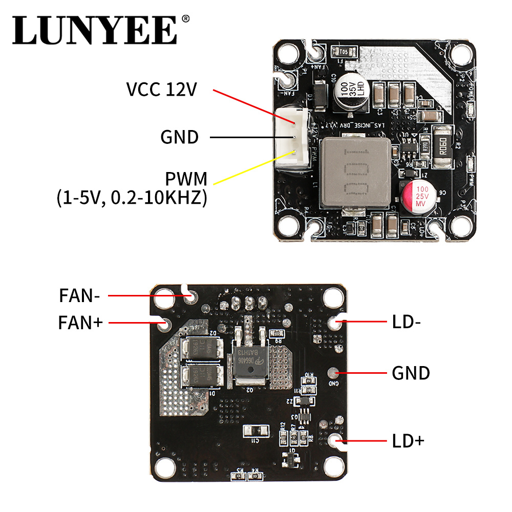 10W 12V 24V Laser Driver Board - Industrial Acrylic Laser Cutter recension och pris