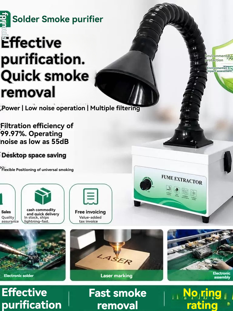 Mini Solder Smoke Absorber – I - Industrial Laser Solder Iron recension och pris