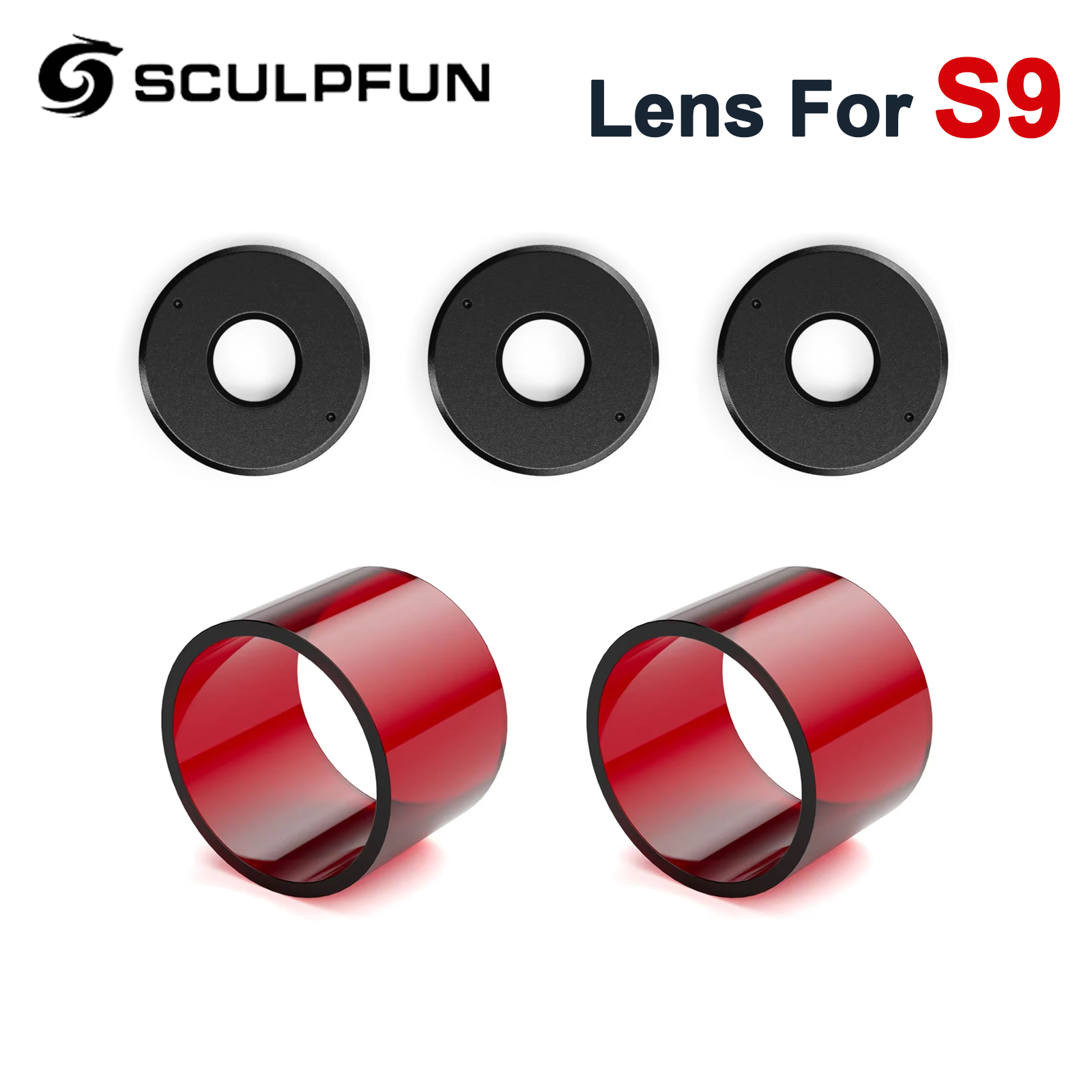 SCULPFUN S9 Focus Lens 3Pcs Se - Laser Focus Lens recension och pris
