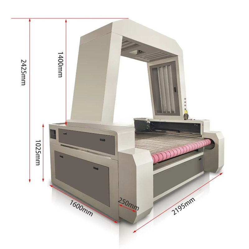1610 CCD Camera Laser Cutting  - Industrial Laser Fabric Cutting Machine recension och pris