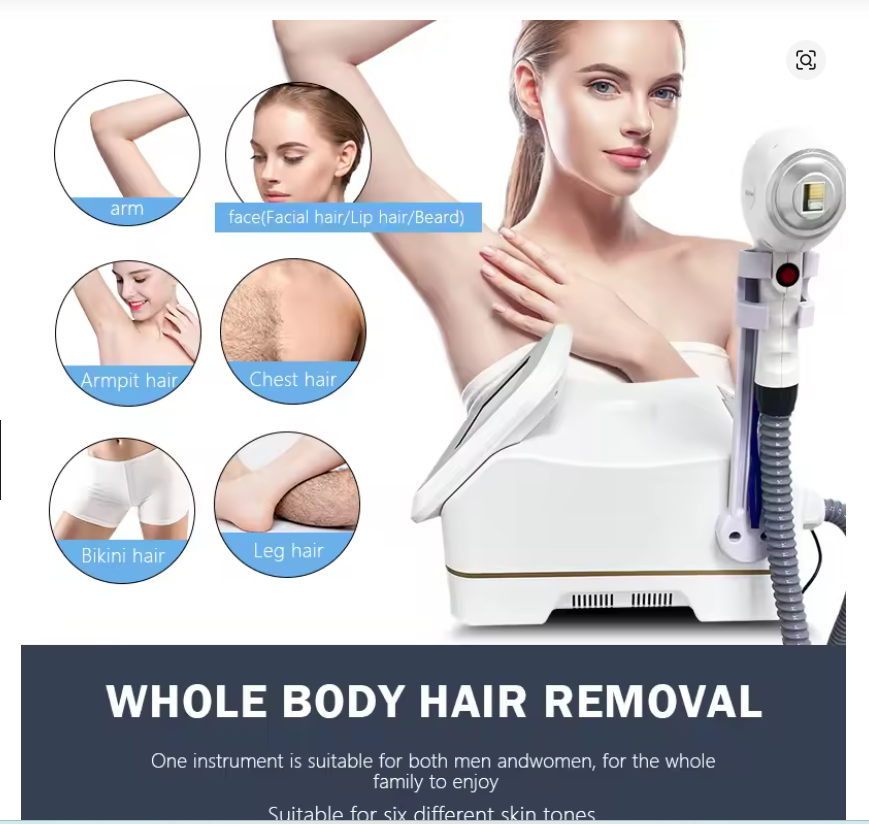 3 Wavelength 5000W 808nm Lase  - Industrial Laser Hair Removal Machine recension och pris