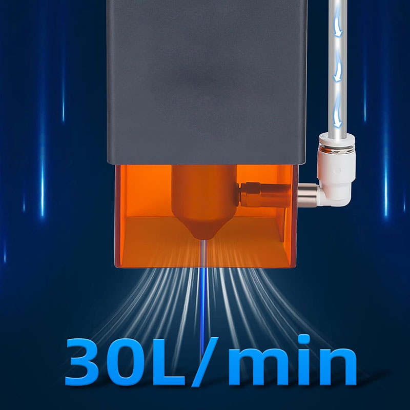 CNC 30L/Min Laser Air Assist P - Industrial Laser Engraver recension och pris