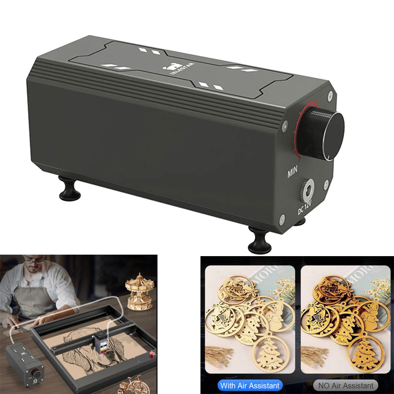 Air Assist Compressor Laser Ai - Industrial Acrylic Laser Cutter recension och pris