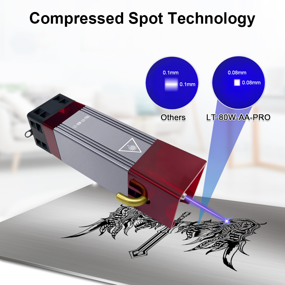 LASER TREE Pro 80W CNC Laser H - Industrial Laser Engraver recension och pris