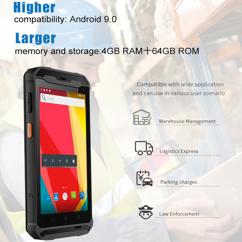RUGLINE 5.5 inch Android PDA 4 - Industrial Laser Scanner recension och pris