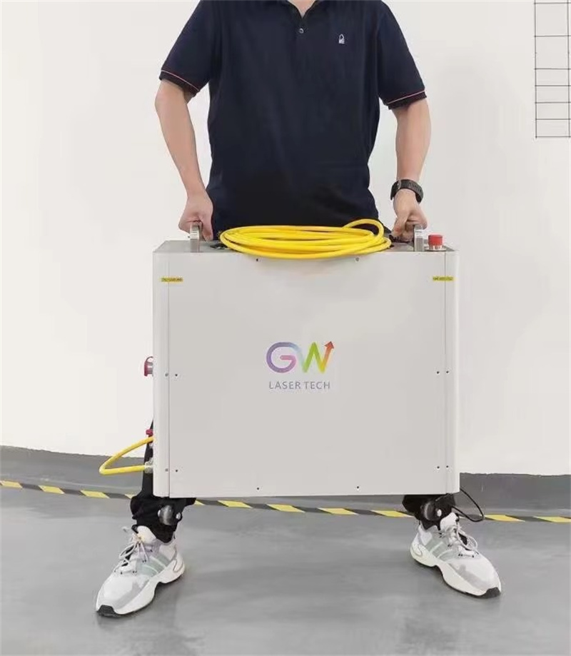 GW 1500W Mini Air-cooled Fiber - Handheld Laser Welding Machine recension och pris