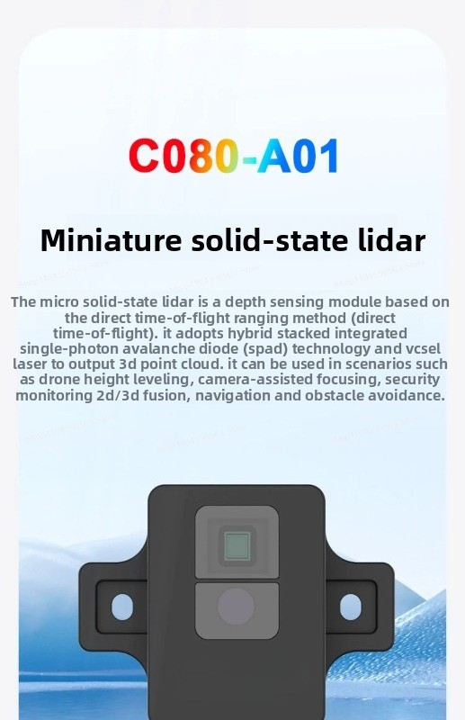 C080-A01 Solid State LiDAR Min - Industrial Laser Scanner recension och pris