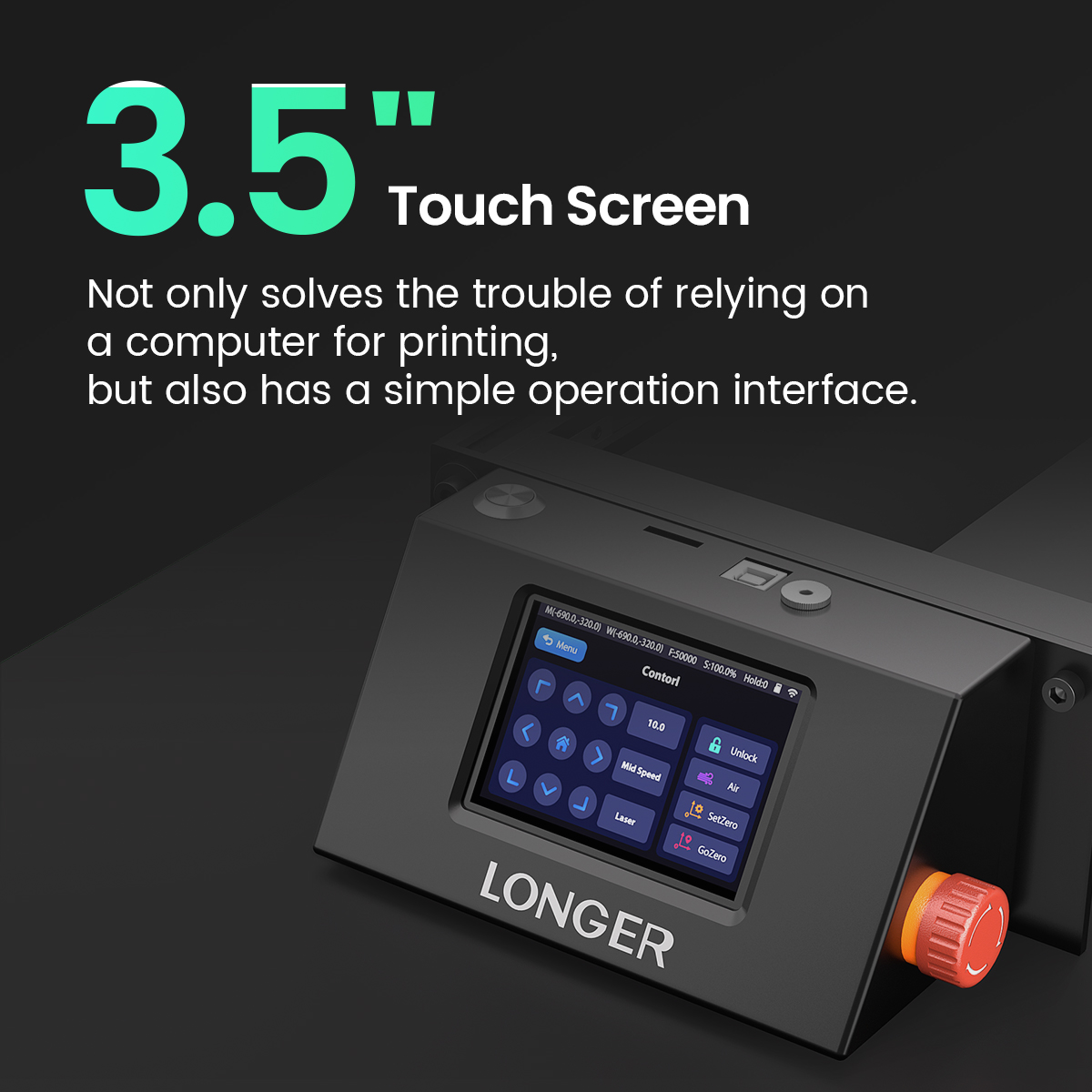 LONGER 20W 10W 5W Smart Laser  - Industrial Acrylic Laser Cutter recension och pris