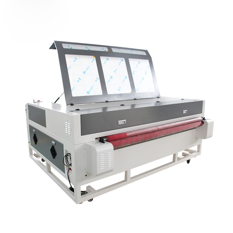 1600*1000 Automatic Apparel In - Industrial Laser Fabric Cutting Machine recension och pris