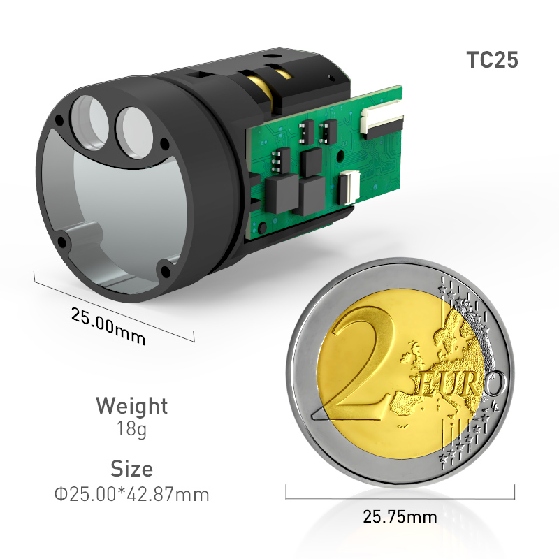 Light Weight 1000m Night Visio - Industrial Laser Measuring Device recension och pris